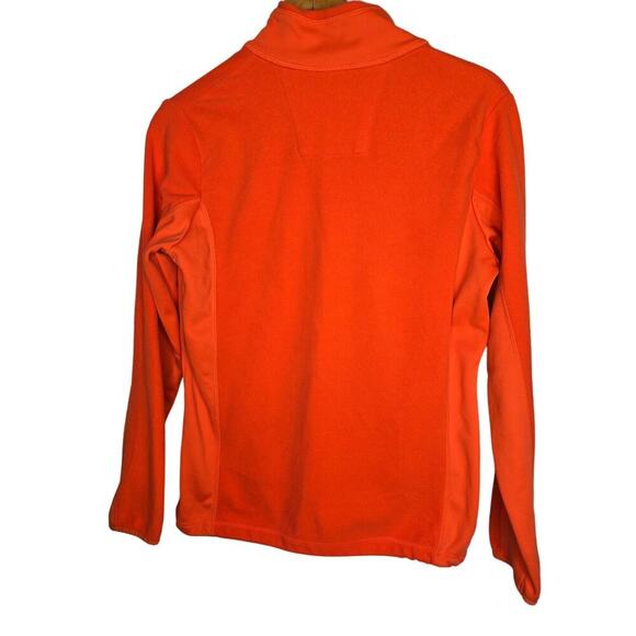 Oklahoma City Thunder Antigua Womens Large Orange Fleece Full Zip Jacket Large - Picture 3 of 6